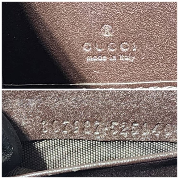 Authentic Gucci Signature Continental Zip Around Leather Wallet Chocolate Brown - Picture 10 of 13